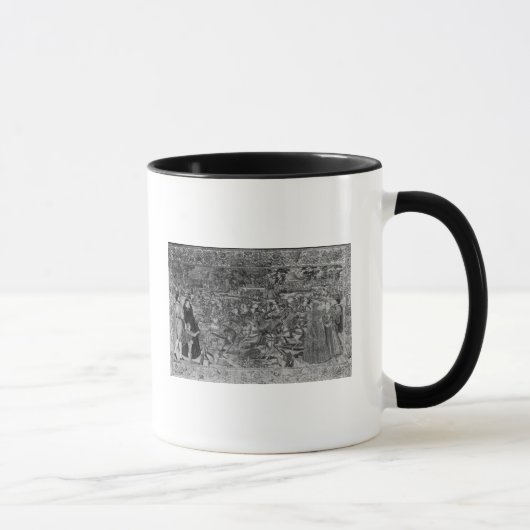 Das Turnier, Brüssel-Werkstatt Tasse (Rechts)