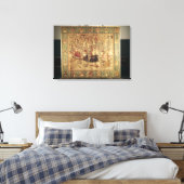 Das Turnier, die senkrechten Sitzbänke Leinwanddruck (Insitu (Schlafzimmer))