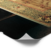 Das Turnier, die senkrechten Sitzbänke Poster (Ecke)