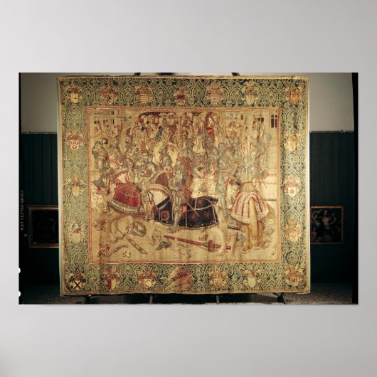 Das Turnier, die senkrechten Sitzbänke Poster (Vorne)