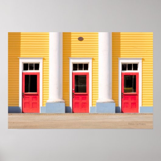 Das Türplakat Poster (Vorne)