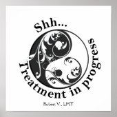 Das Türschild darf nicht verzerrt werden Poster (Vorne)