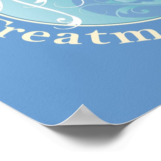 Das Türschild darf nicht verzerrt werden Poster (Ecke)