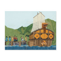 Das Turtelschiff ist fertig