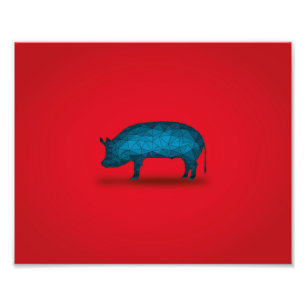 Das tut Schwein… Fotodruck