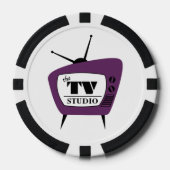 Das TV Studio Poker Chips!!! Pokerchips (Vorderseite)