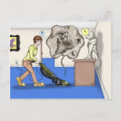 Das Twister-Vakuum Postkarte (Vorderseite)