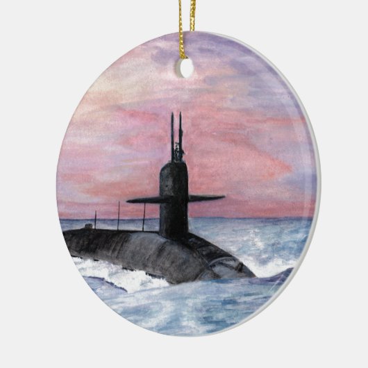Das U-Boot der Ohio-Klasse Keramik Ornament (Links)
