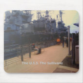 Das U.S.S. Das Sullivans (DD-537) Mousepad (Vorne)