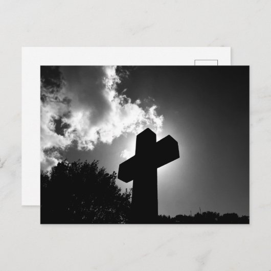 Das Übereinkommen Feiertagspostkarte (Vorne/Hinten)