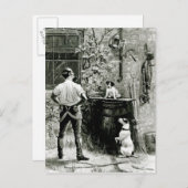 Das Überleben des Fittesten Postkarte (Vorne/Hinten)