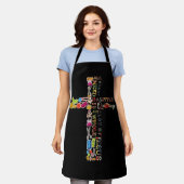 Das Überqueren des Glaubens Christlich Schürze (Getragen)