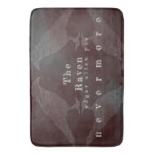 Das überragende Gedicht Badematte (Vorderseite Vertikal)