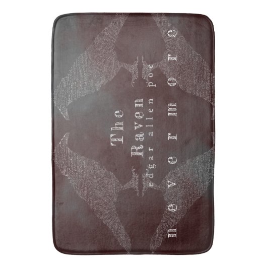 Das überragende Gedicht Badematte (Vorderseite Vertikal)