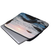 Das Ufer hören..... Laptopschutzhülle (Vorne Knopf)