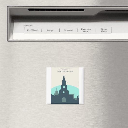 Das Uhrentor Magnet (In Situ (Geschirrspüler))