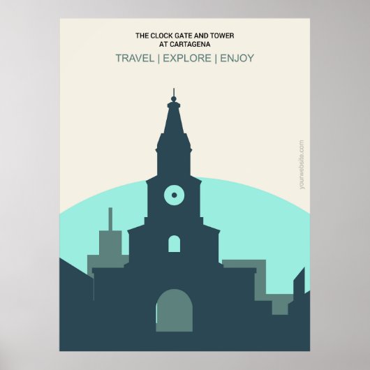 Das Uhrentor Poster (Vorne)