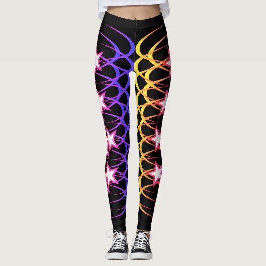 Das Ultimate in Cool - Side Star Leggings (Vorderseite)
