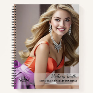 Das Ultimate Pageant Checklist Notebook Notizblock