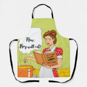 Das ultimative COOKBOOK für Mütter Schürze (Vorderseite)