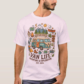 Das ultimative Explorer-Sticker-Design-T-Shirt T-Shirt