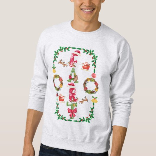 Das ultimative hässliche Weihnachten Sweatshirt (Vorderseite)