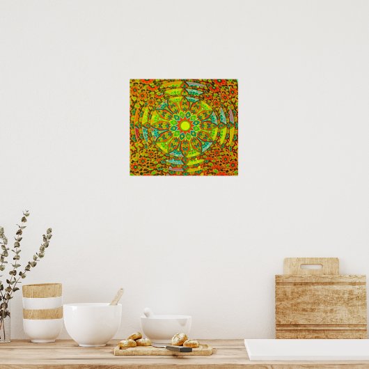 Das ultimative Mandala Poster, klein Poster (Küche)