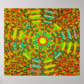 Das ultimative Mandala Poster, klein Poster (Vorne)