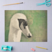 Das ultimative Schwan-Dekoupage Seidenpapier (Basteln)