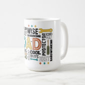 Das ultimative Toolkit für Vater: Mit Liebe und Kr Kaffeetasse (VorderseiteRechts)