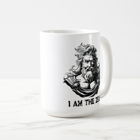 Das ultimative Zeus Kaffeetasse (VorderseiteRechts)