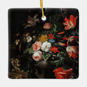 Das umgedrehte Bouquet von Abraham Mignon Keramikornament