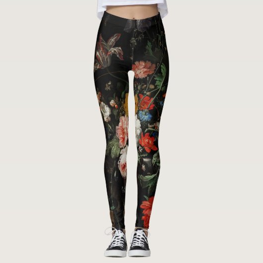 Das umgedrehte Bouquet von Abraham Mignon Leggings (Vorderseite)
