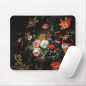Das umgedrehte Bouquet von Abraham Mignon Mousepad (Mit Mouse)