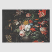 Das umgedrehte Bouquet von Abraham Mignon Seidenpapier (Vorderseite)