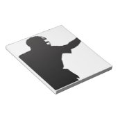 Das Umpire Notizblock (angewinkelt)