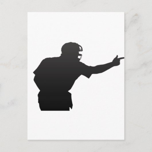 Das Umpire Postkarte (Vorderseite)