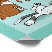 Das "un-Tough" Hunde-Poster - 11x14in Poster (Ecke)