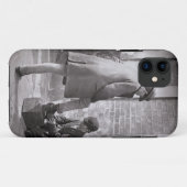 Das unabhängige Schuh-Schwarze, 'vom Straßen-Leben Case-Mate iPhone Hülle (Rückseite (Horizontal))