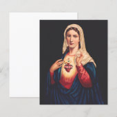 Das unbefleckte Herz Marias (Vorne/Hinten)