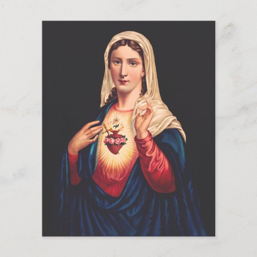 Das unbefleckte Herz Marias (Vorderseite)