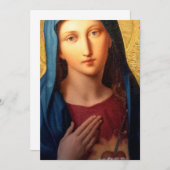 Das unbefleckte Herz Marias Einladung (Vorne/Hinten)