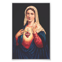 Das unbefleckte Herz Marias Fotodruck