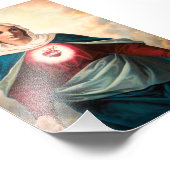 Das unbefleckte Herz Marias Fotodruck (Ecke)