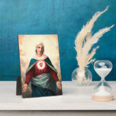 Das unbefleckte Herz Marias Fotoplatte (Seite)