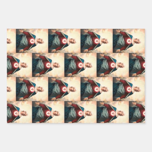 Das unbefleckte Herz Marias Geschenkpapier Set (Vorderseite)