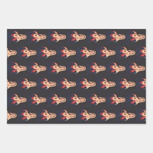 Das unbefleckte Herz Marias Geschenkpapier Set (Vorderseite)
