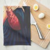 Das unbefleckte Herz Marias Geschirrtuch (Viertel Falte)