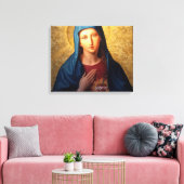 Das unbefleckte Herz Marias Leinwanddruck (Insitu (Wohnzimmer))