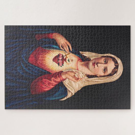 Das unbefleckte Herz Marias Puzzle (Horizontal)